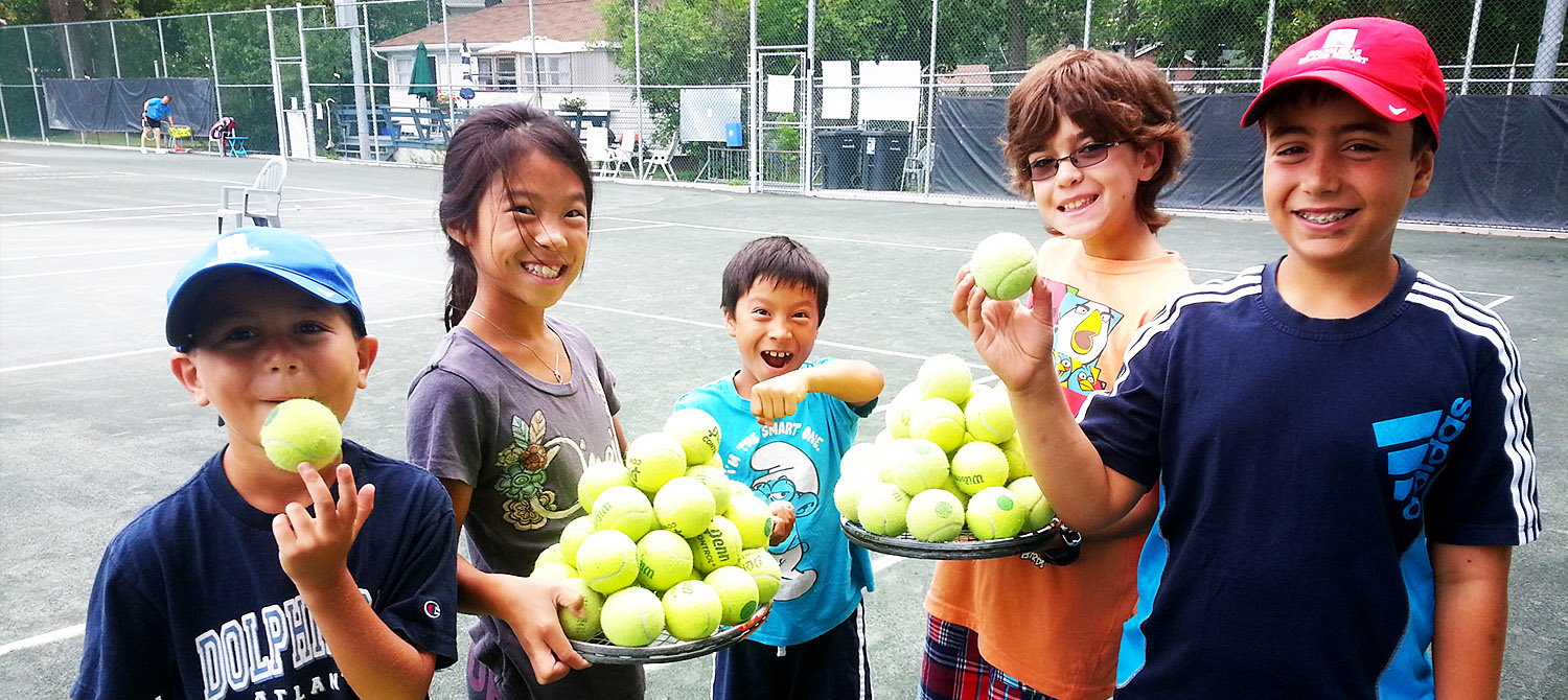 Camps de tennis d'été